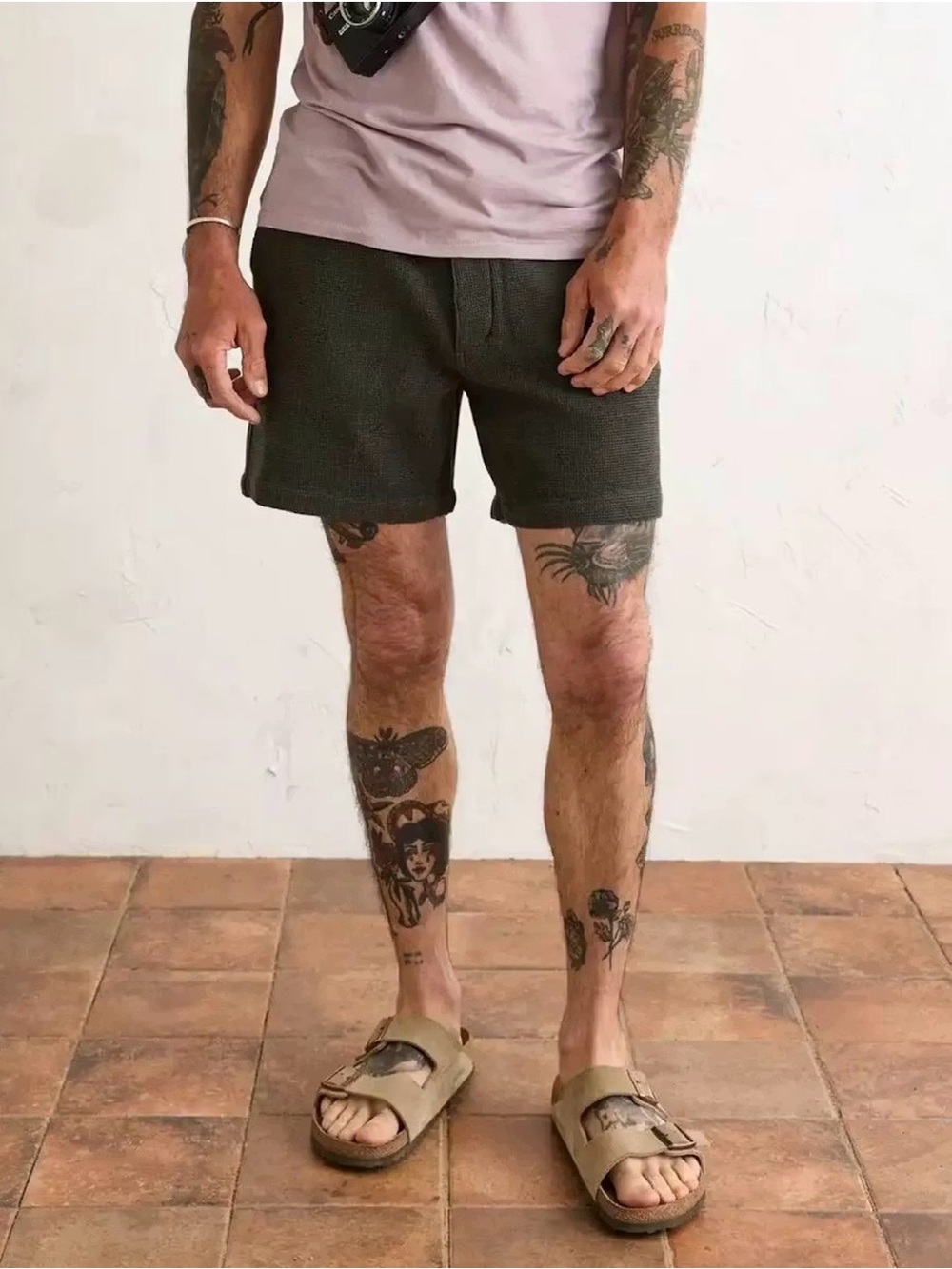 Taylor Stitch Lounge Shorts The Apres Waffle Short Charcoal